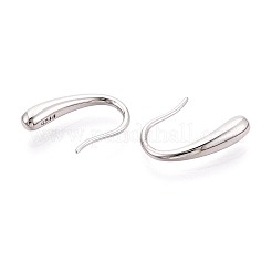 925 серебряная серьга-капля с подвесками&nbsp;STER-N016-129P