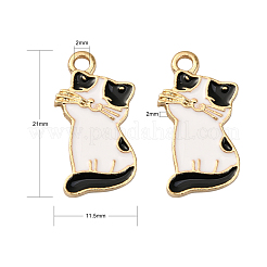 30шт 3 цвета сплава эмалевые подвески&nbsp;PALLOY-CJ0002-04