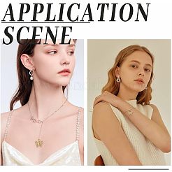 16 шт. 8 стильных подвески из сплава со стразами&nbsp;ALRI-AR0001-06