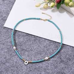 Ожерелья с подвесками из натуральных ракушек&nbsp;NJEW-JN03405-03