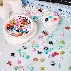 280шт 14 стиля акриловые бусины&nbsp;OACR-TA0003-14