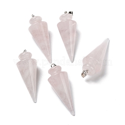 Природного розового кварца подвески&nbsp;LS-G-K311-47D