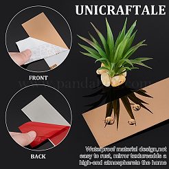 Самоклеящаяся отделка из нержавеющей стали 201 с зеркальным эффектом&nbsp;STAS-WH0033-51A-RG