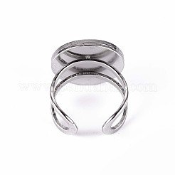 Фурнитура для манжетного кольца из нержавеющей стали 201&nbsp;STAS-S080-040D-P