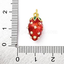 Латунь эмаль подвески&nbsp;KK-U066-06G