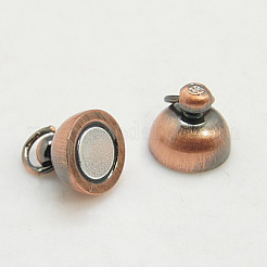 Латунные магнитные застежки с петлями&nbsp;KK-P141-15R-NR