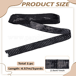 5 ярд 5 ряда кружевной отделки с пайетками&nbsp;OCOR-LP0003-47