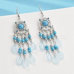 Серьги-люстры из сплава&nbsp;EJEW-G426-03P-01