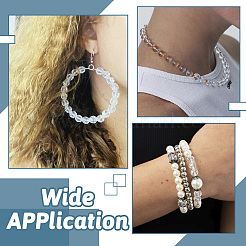 7 нить 7 вида прозрачных стеклянных бусин&nbsp;GLAA-TA0002-73