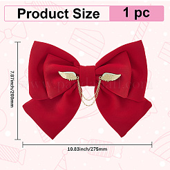 Бантом из полиэстера&nbsp;AJEW-WH20120-45A-01