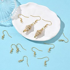 Латунные французские крючки с пружиной и шариком&nbsp;XGR0001G-01G