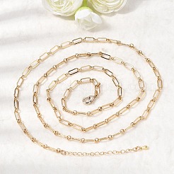 Латунные цепочки смешанного плетения&nbsp;NJEW-L013-16G