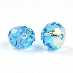 Гальванические стеклянные бусины&nbsp;EGLA-TAC0009-04A