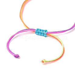 Браслеты из синтетических бирюзовых бусин&nbsp;BJEW-JB12583