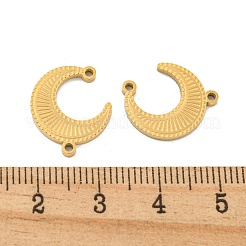 Ионное покрытие (ip) 304 нержавеющая сталь полумесяц звенья соединительные подвески&nbsp;STAS-S135-07G