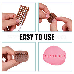 Пластиковые наборы штампов для печенья&nbsp;BAKE-GL0001-01