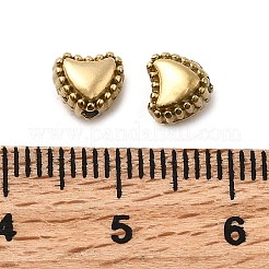 Бусины в форме сердца из нержавеющей стали 304&nbsp;STAS-B097-18G