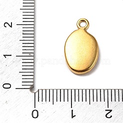 Подвески из нержавеющей стали 304 с эмалью&nbsp;STAS-P395-03A-G