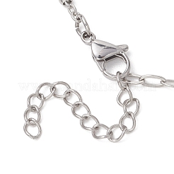 Изготовление цепочки из нержавеющей стали 304.&nbsp;AJEW-JB01548