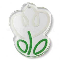 Прозрачные акриловые подвески&nbsp;MACR-Q160-02D