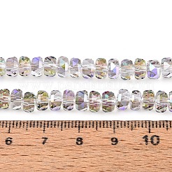 Гальванизируйте прозрачное стекло бисер нитей&nbsp;EGLA-N022-05B-C12