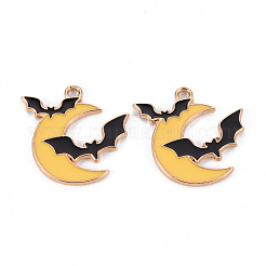 Подвески из экологически чистого сплава с эмалью&nbsp;ENAM-T011-59-NR