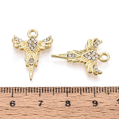 Подвески из сплава и страза&nbsp;FIND-N008-18KCG