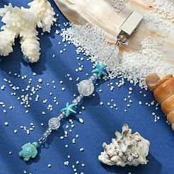 Зажимы для кредитных карт окрашенные в океаническую тематику&nbsp;JEWB-BR00130-02