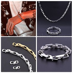 2 шт. 2 стиля карабинов из хирургической нержавеющей стали 316&nbsp;FIND-CJ0011-12