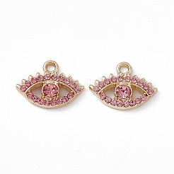 Подвески из сплава и страза&nbsp;PALLOY-P287-06G-03