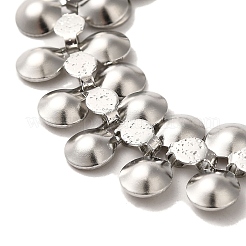 Браслеты с подвесками из нержавеющей стали 304&nbsp;BJEW-Q776-03B