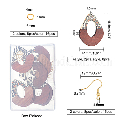 Наборы для изготовления сережек&nbsp;DIY-OC0007-18
