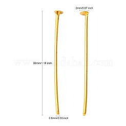 Железные штифты с плоской головкой&nbsp;NHPG30mm