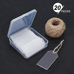 Прозрачные акриловые большие подвески&nbsp;TACR-BC0001-09