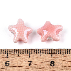 Фарфоровые бусины ручной работы&nbsp;PORC-Q002-03I-01