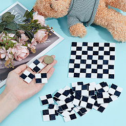 Квадратный с узором тартан мини-самшитовый пол&nbsp;AJEW-WH0248-809