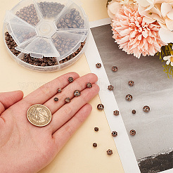 300 шт. 6 стиля бусины из сплава в тибетском стиле&nbsp;TIBEB-PH0005-04