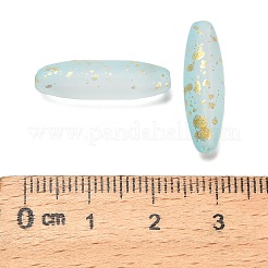 Матовые стеклянные бусины&nbsp;FGLA-L001-001K