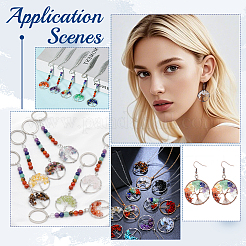 10шт 10 стиля подвески с драгоценными камнями&nbsp;G-HY0001-81