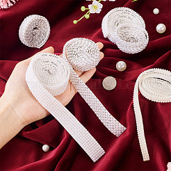 6 шт. самоклеящиеся смоляные стразы и пластиковая лента&nbsp;DIY-TA0011-68