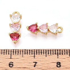 Латунные микро проложить кубического циркония подвески&nbsp;X-KK-N263-95B-G