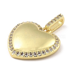 Подвеска из латуни с микропаве из кубического циркония&nbsp;KK-H456-03G