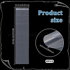 40 шт. полиэтиленовые пакеты с застежкой-молнией&nbsp;OPP-GA0001-02B