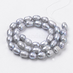 Нити из натурального культивированного пресноводного жемчуга&nbsp;PEAR-S012-37