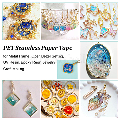 Бесшовная бумажная лента для домашних животных&nbsp;FIND-WH0160-26