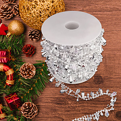 1 рулон цепочек из бусин ручной работы из смолы в форме капли&nbsp;DIY-CN0003-52A