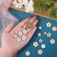 75шт 15 стиля подвески из сплава с эмалью&nbsp;ENAM-CJ0001-89