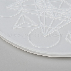 Круглые силиконовые Молды компаса для гадания своими руками&nbsp;DIY-P006-32