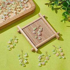 16шт стеклянные бусины подвески&nbsp;FIND-PH0022-16