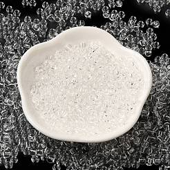 Стеклянные бусины прозрачных цветов&nbsp;SEED-P007-02A-11